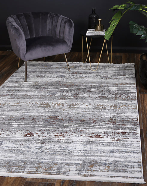 London Classic Grey Multi Rug - ADORE RUGS and FLOORING